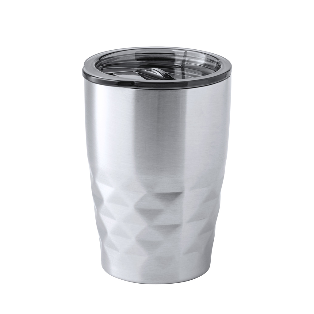 Draper Tazza Ermetica In Acciaio Inox, 400 Ml, Colore Argento, Termica Per Bevande Calde E Fredde