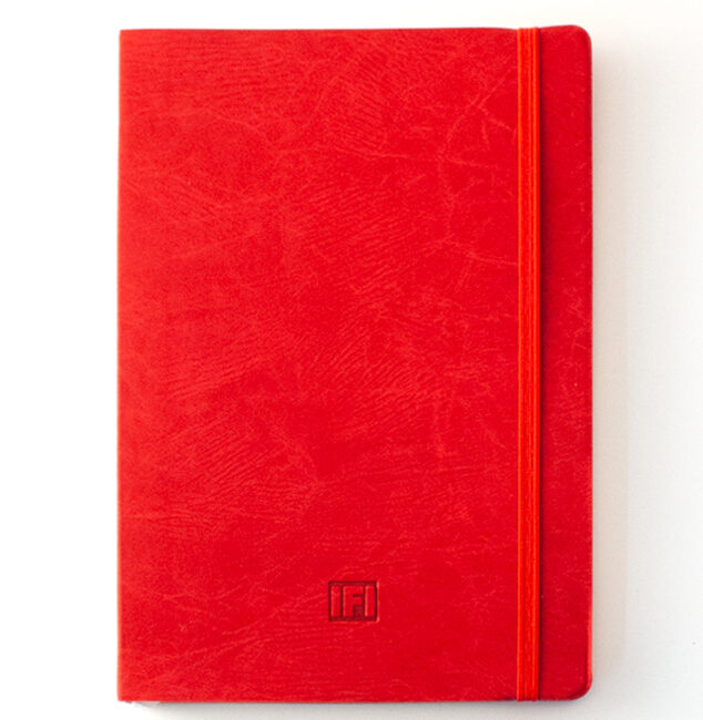 notes IFI con logo impresso a caldo
