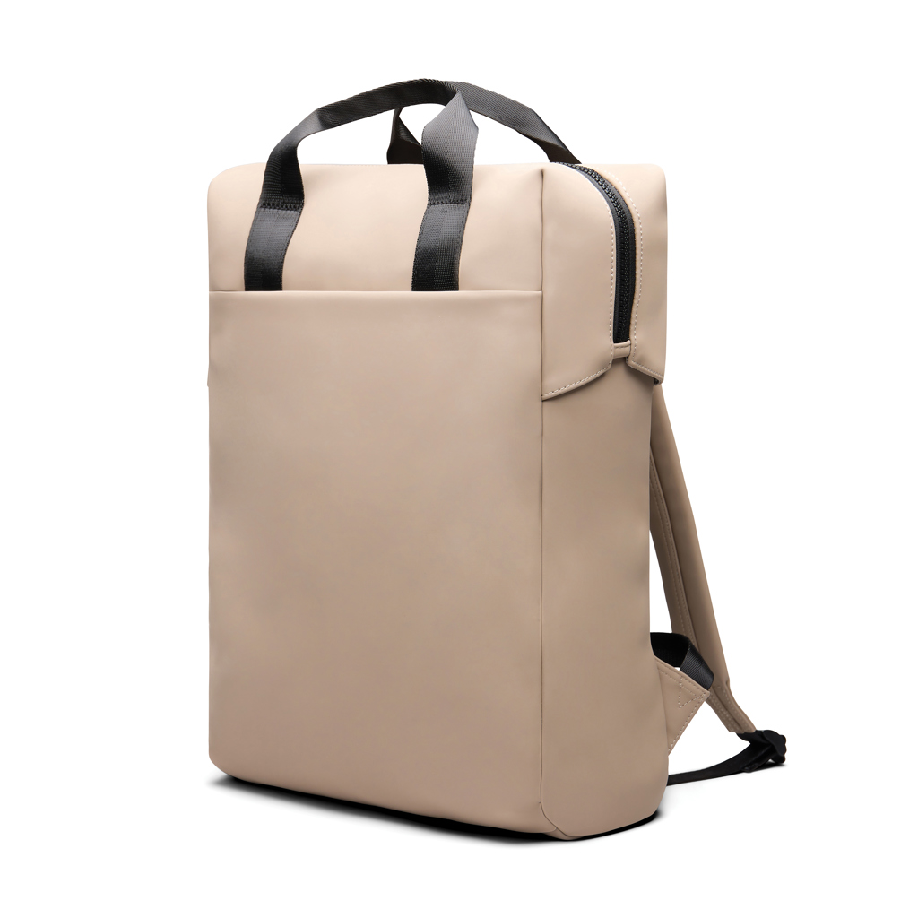 zaino soft PU beige